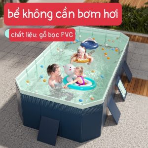 Bể Bơi Tự động xếp 2m6-3m , Bể bơi xếp không Bơm hơi, chất liệu cao cấp gấp gọn dễ dàng, an toàn cho bé