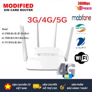 【HCM】Router 4G, gắn sim vào được sử dụng ngay không cài đặt, Có thể cắm dây mạng LAN 4G/3G WiFi 4G, Router Wifi 4G không dây