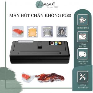 Máy hút chân không KAW P280, Máy hút chân không Gia Đình Kiêm Hàn Miệng Túi Bảo Hành 12 Tháng