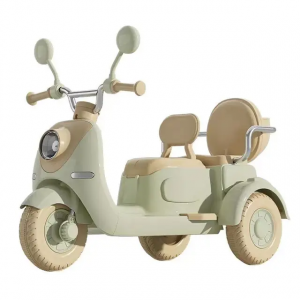 Xe máy điện Vespa đôi 2 chỗ ngồi 2 động cơ khoẻ có nhạc đèn tải trọng cao