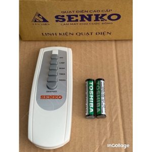 Remote điều khiển quạt Senko dành cho các loại mã TR1683, DR1608, TR1628, DH1600