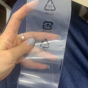 Transparent remote control bag