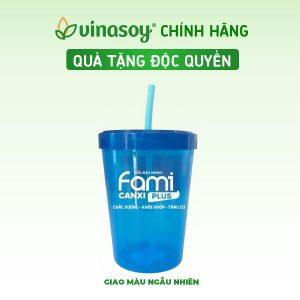 [HÀNG TẶNG KHÔNG BÁN] Ly ống hút lớn Fami Canxi Plus/Veyo (màu ngẫu nhiên)