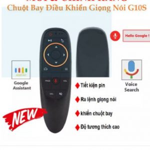 Điều khiển chuột bay tìm kiếm bằng giọng nói cho Tivi, TV Box Airmouse Remote Voice G10S