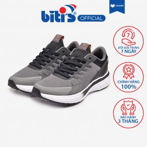 Giày Thể Thao Nam BITI’S HUNTER JOGGING FESTIVE: PLUTON COLLECTION HSM004900XAM (Xám)