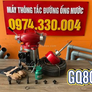 Máy thông cống GQ80-550W máy sử dụng cho các hộ gia đình